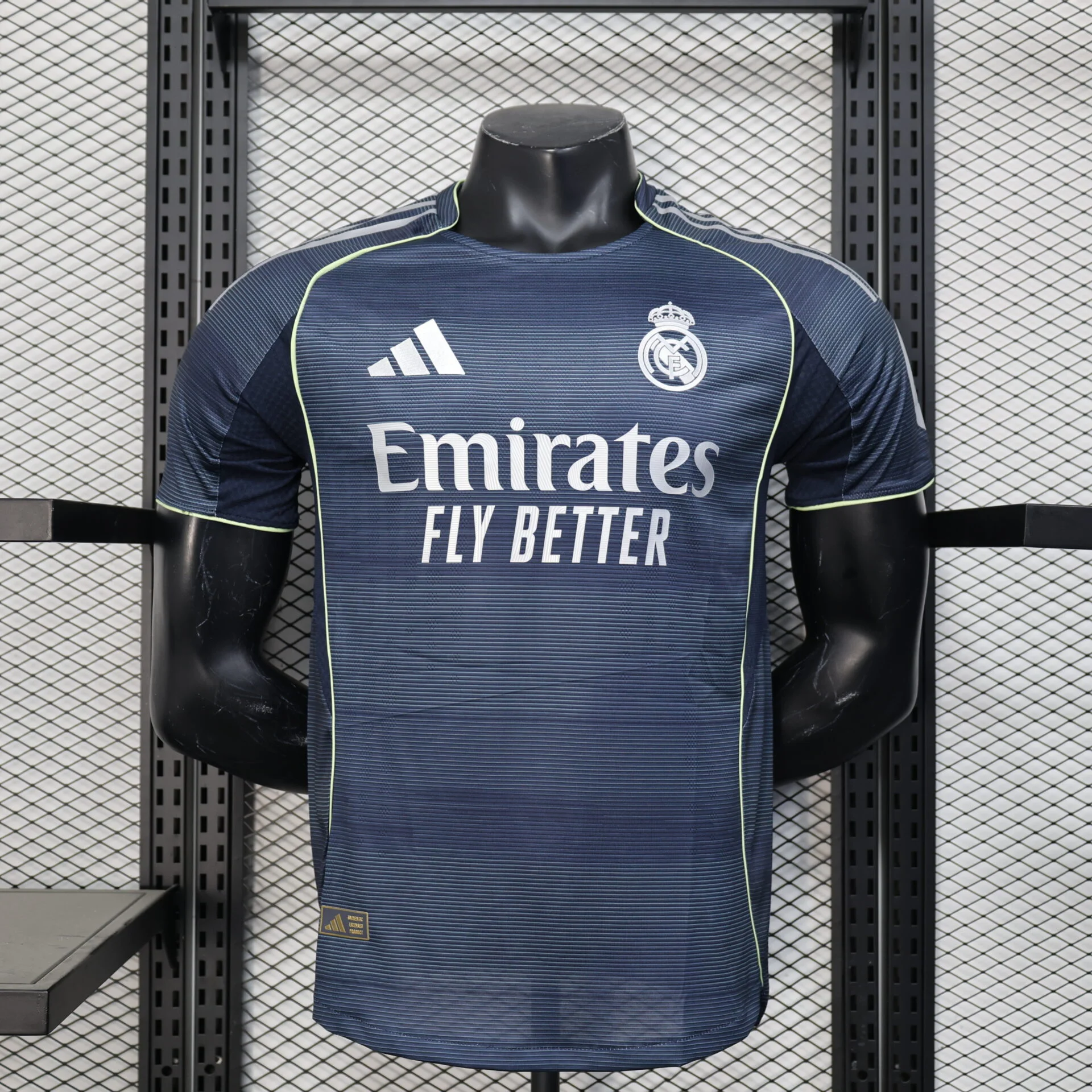 Real Madrid 25/26 Away Jersey – Player Version (Half Sleeve)