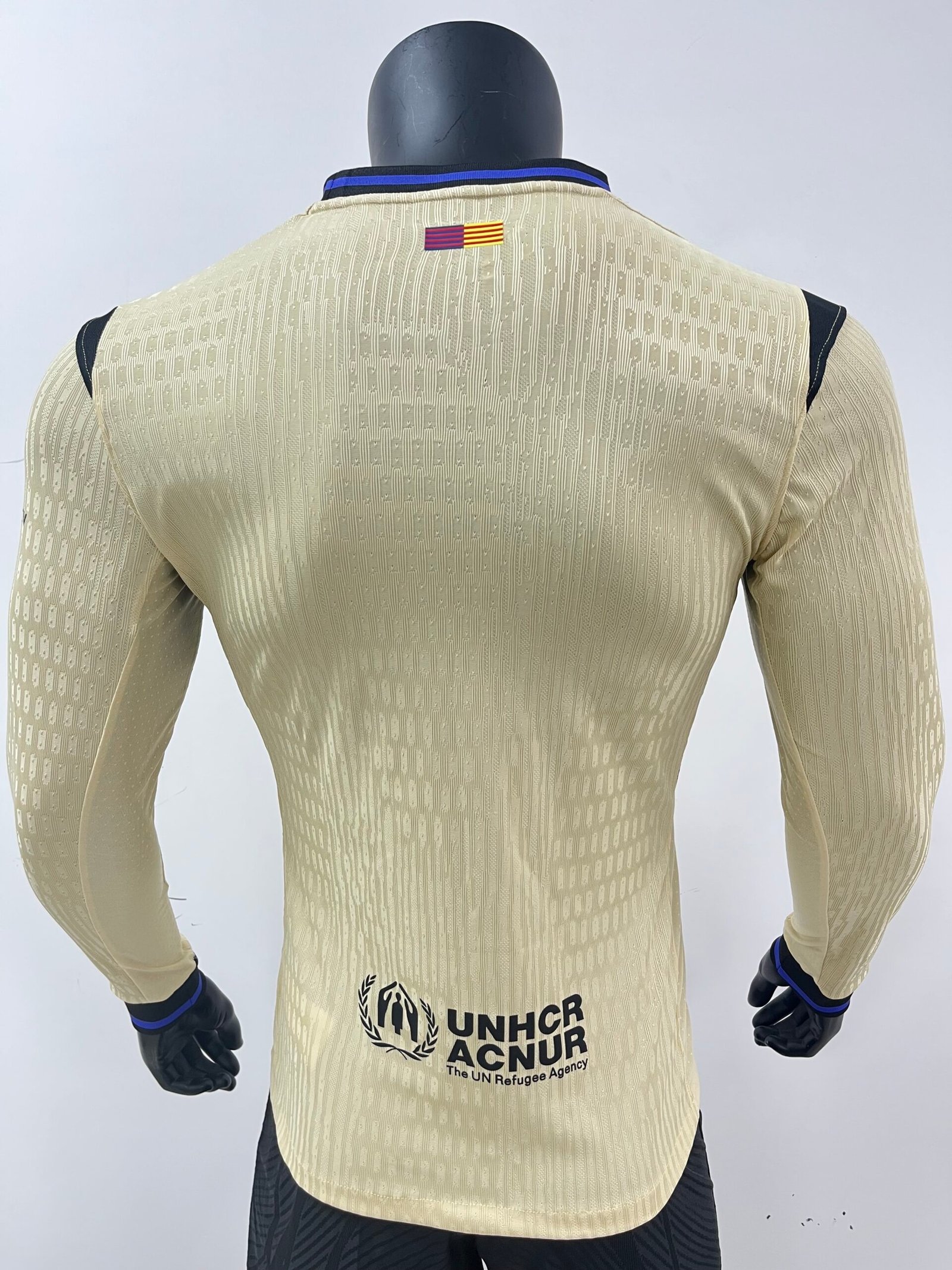 FC Barcelona 25/26 Away Jersey – Player Version (Long Sleeve) - Image 2