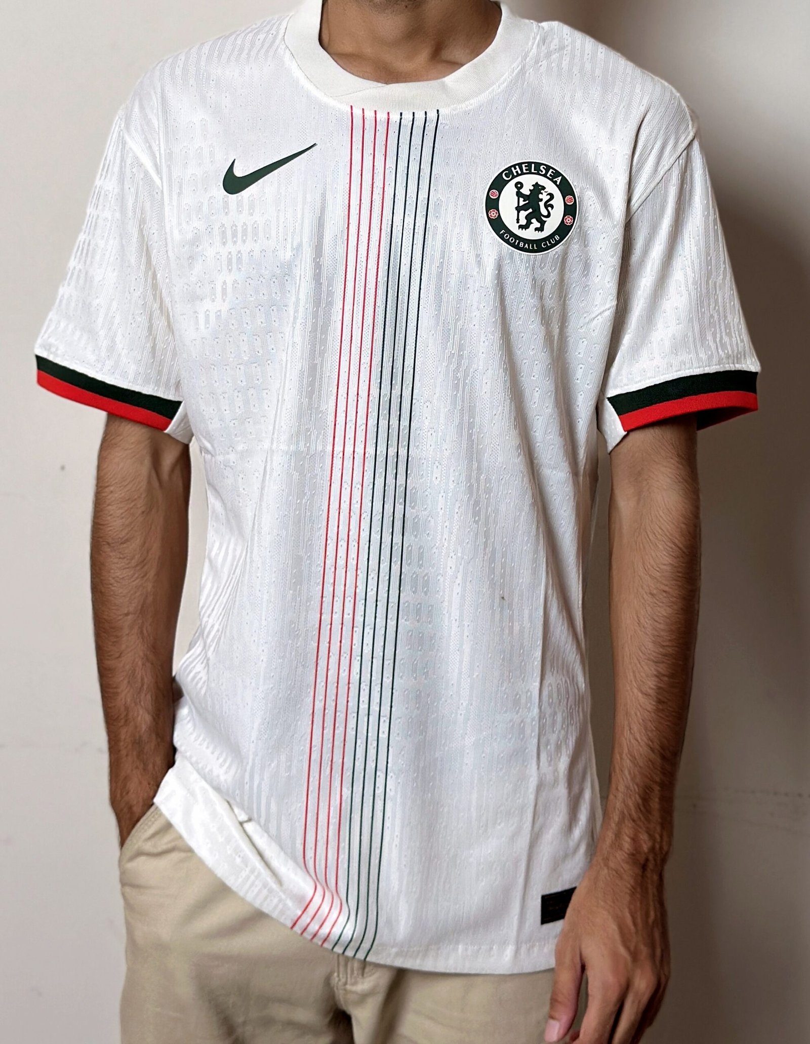 Chelsea 25/26 Away Jersey – Player Version (Half Sleeve) - Image 2