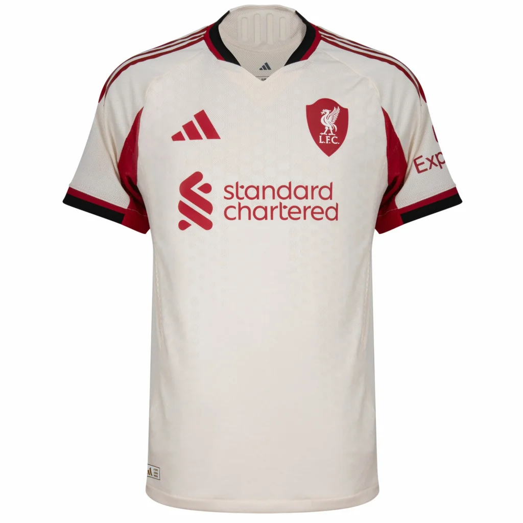 Liverpool Away Jersey Player Version Half