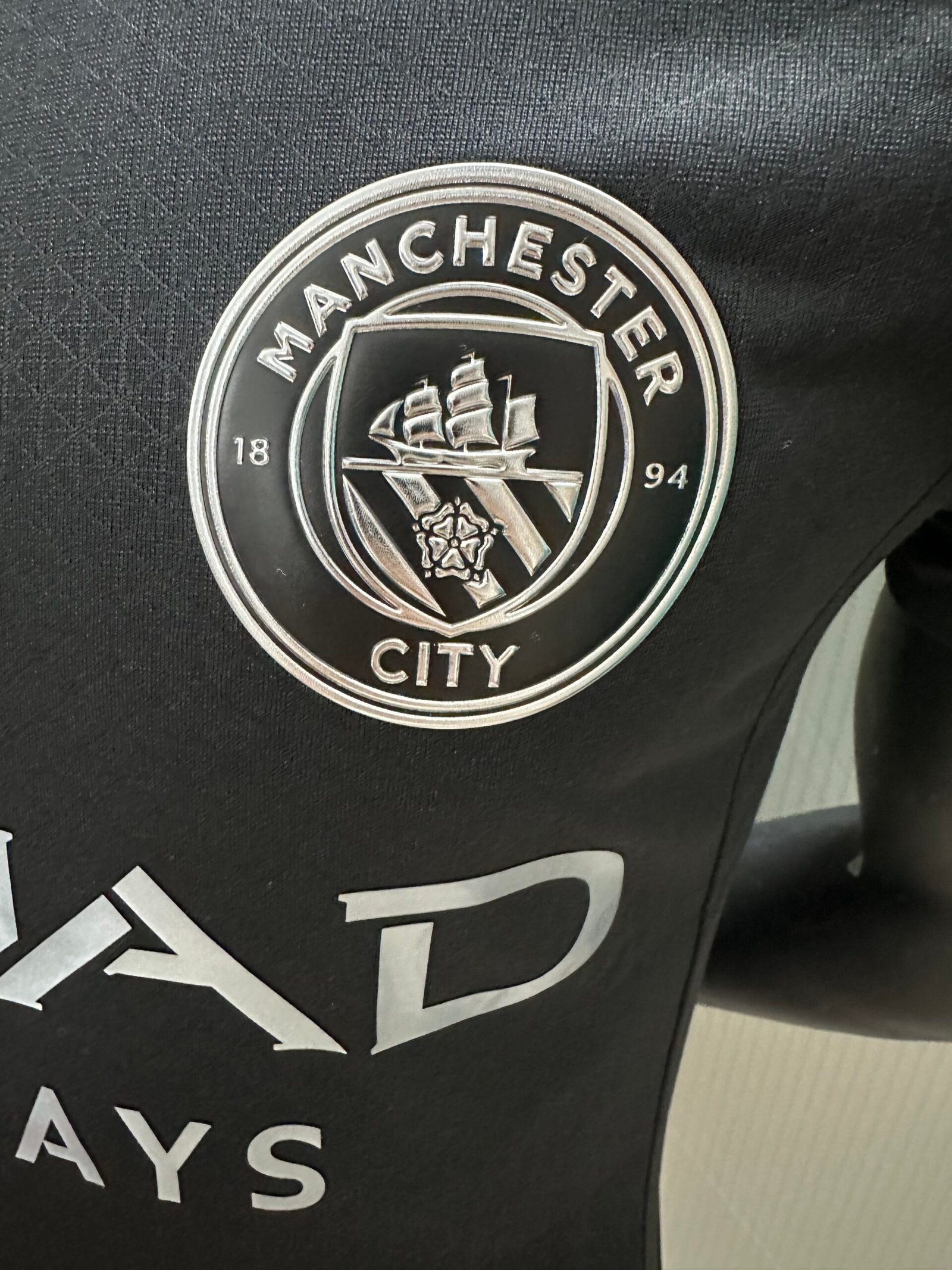 Manchester City 25/26 Away Jersey – Player Version (Long Sleeve) - Image 8