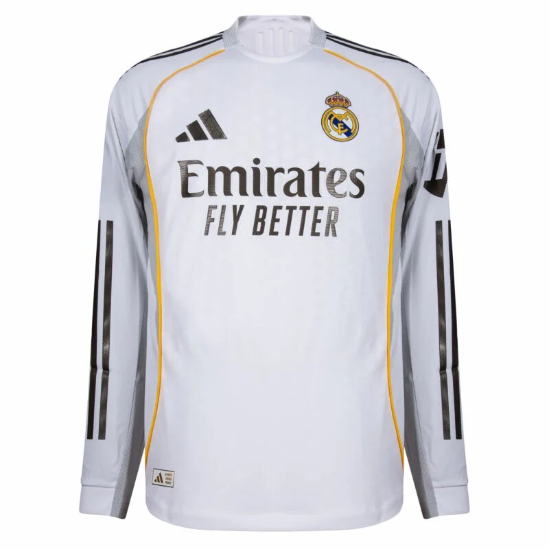 Real Madrid Home Jersey Player Version Full Sleeve