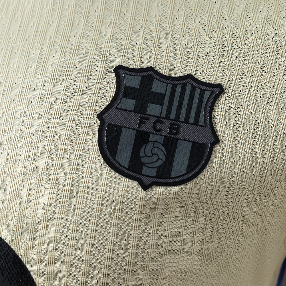 FC Barcelona 25/26 Away Jersey – Player Version (Long Sleeve) - Image 3