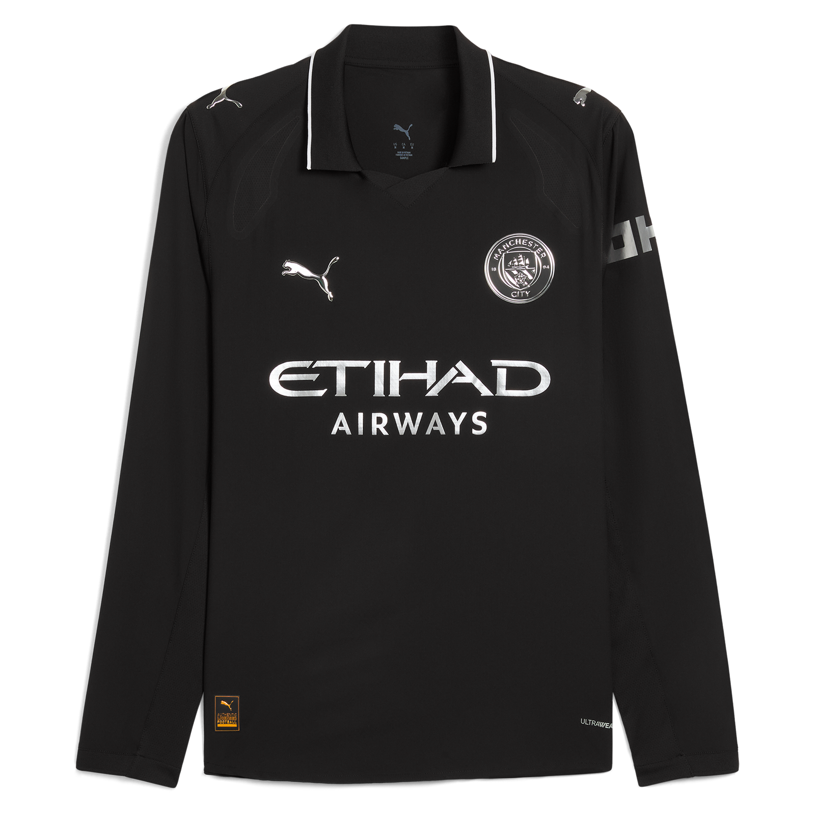 Manchester City Away Jersey 2025–26 – (Long Sleeve)