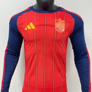 Spain 2026 World Cup Home Jersey – Player Version (Full Sleeve)