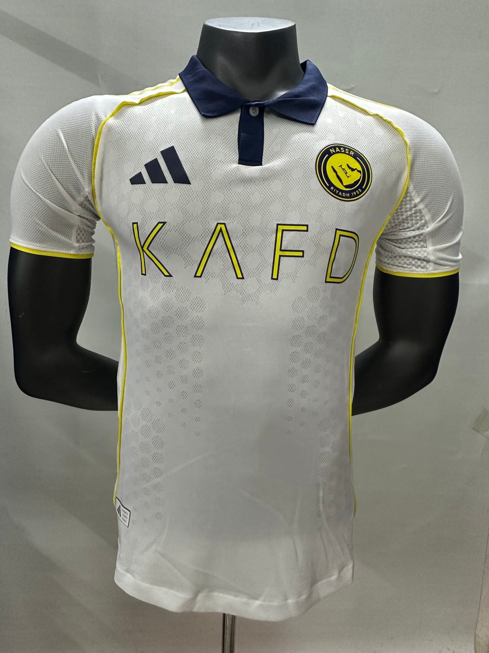 Al Nassr 25/26 Third Kit White Jersey – Player Version (Half Sleeve)