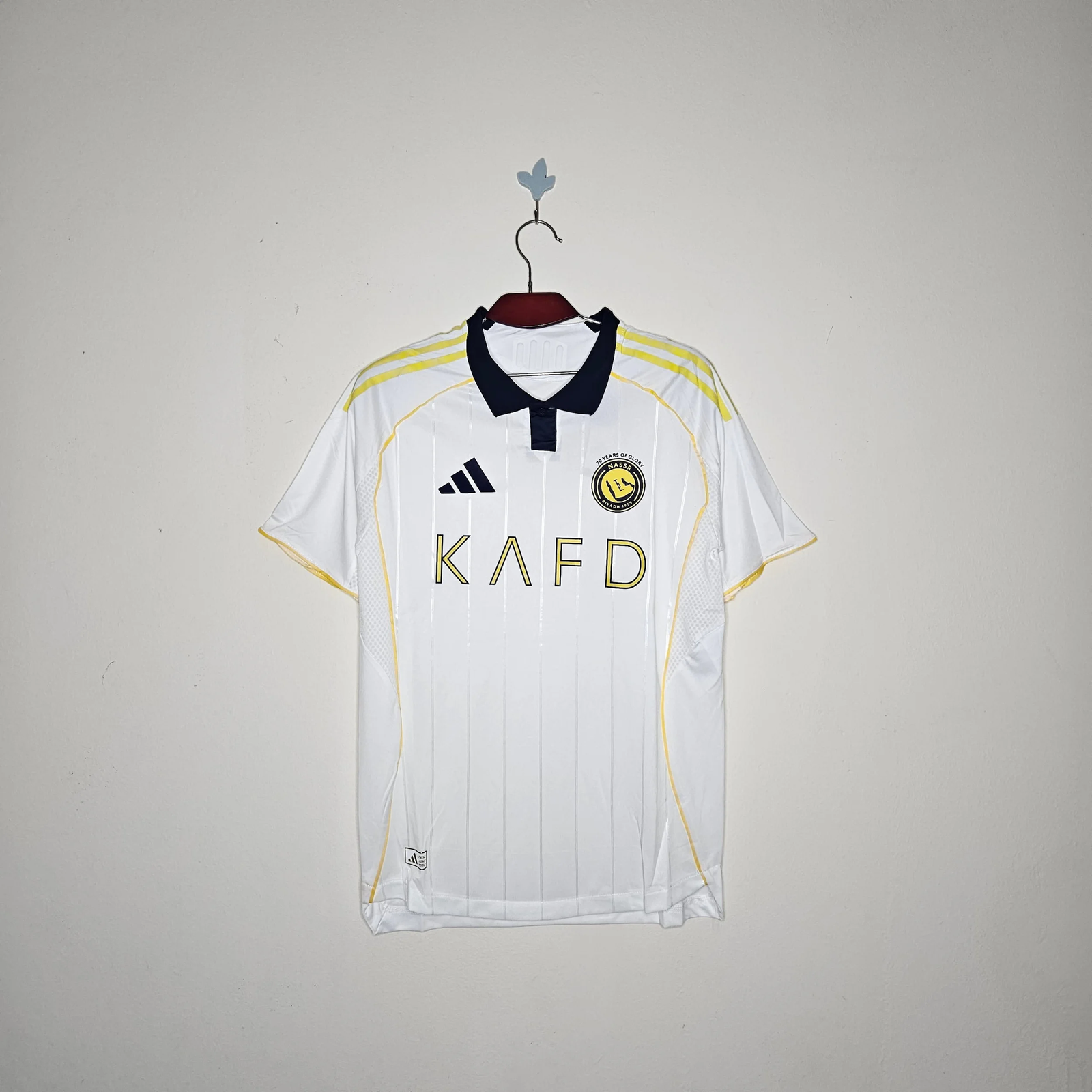 Al Nassr 25/26 Third Kit White Jersey – Player Version (Half Sleeve) - Image 8