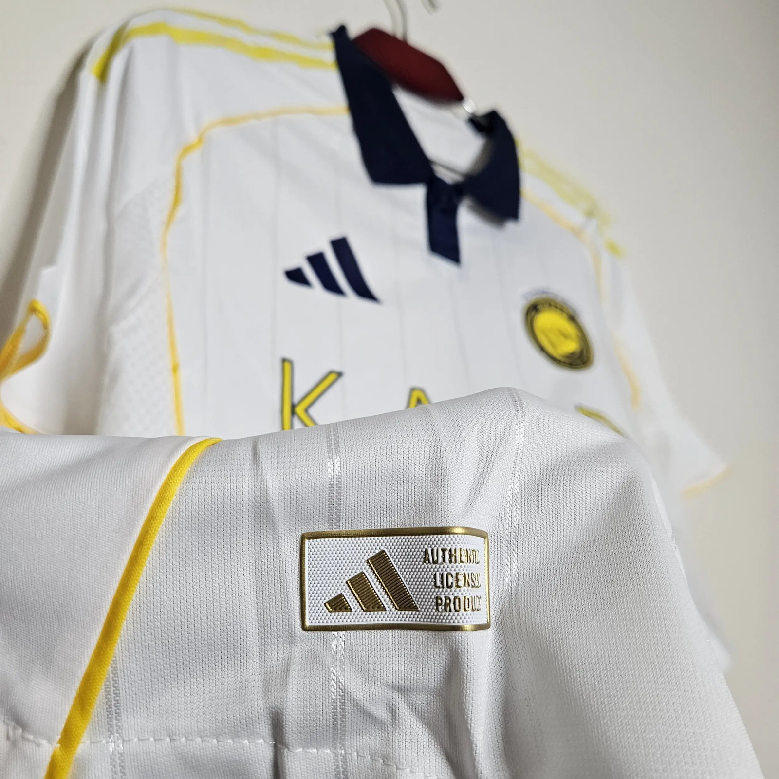 Al Nassr 25/26 Third Kit White Jersey – Player Version (Half Sleeve) - Image 10