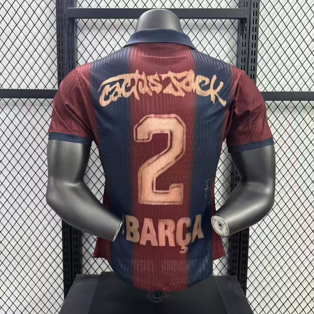 Barcelona 25-26 Special Edition: Travis Scott Kit (Half Sleeve) - Image 2