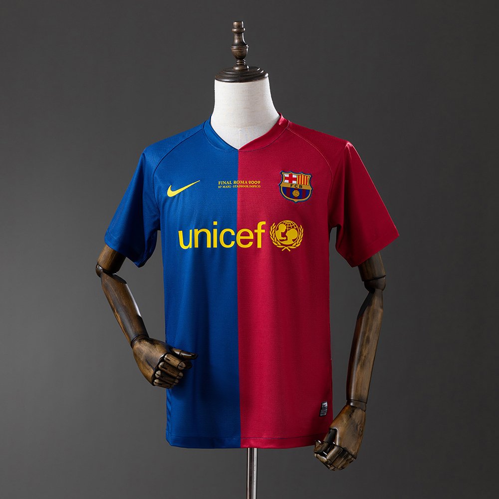 Barcelona 08-09 UCL Retro Half