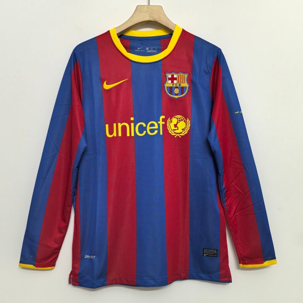 Barcelona 10-11 Home Full Sleeve