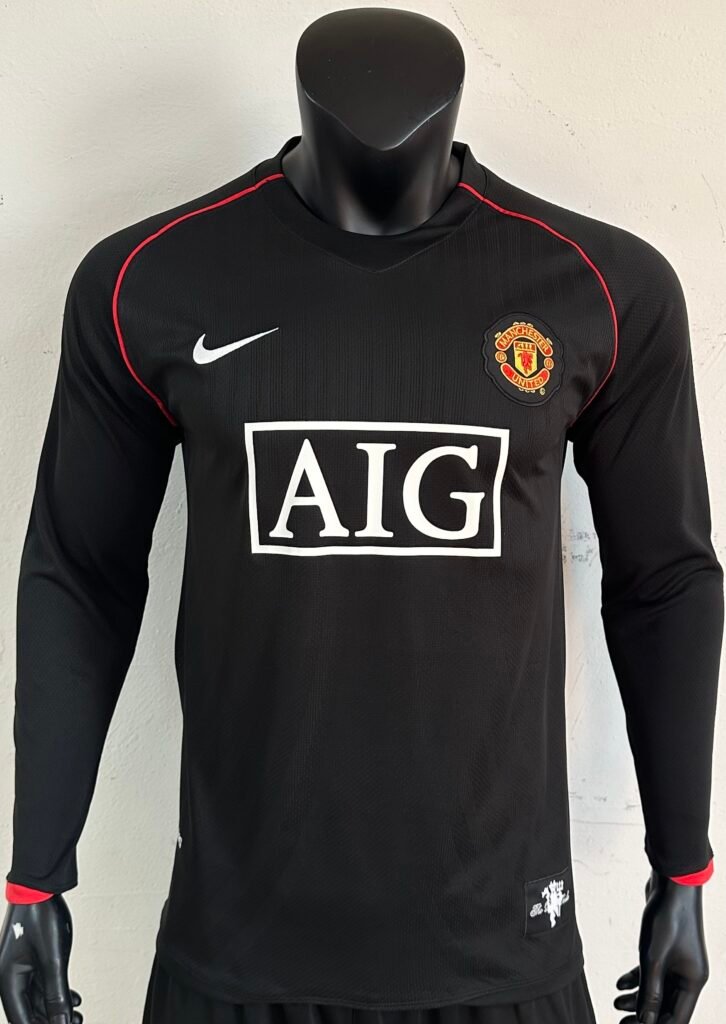 Man Utd 07-08 Retro Black Full
