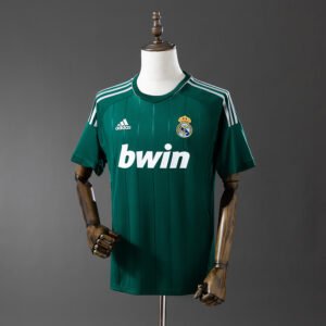 Real Madrid 2012-2013 Away Green Kit Half Sleeve- Retro Jersey