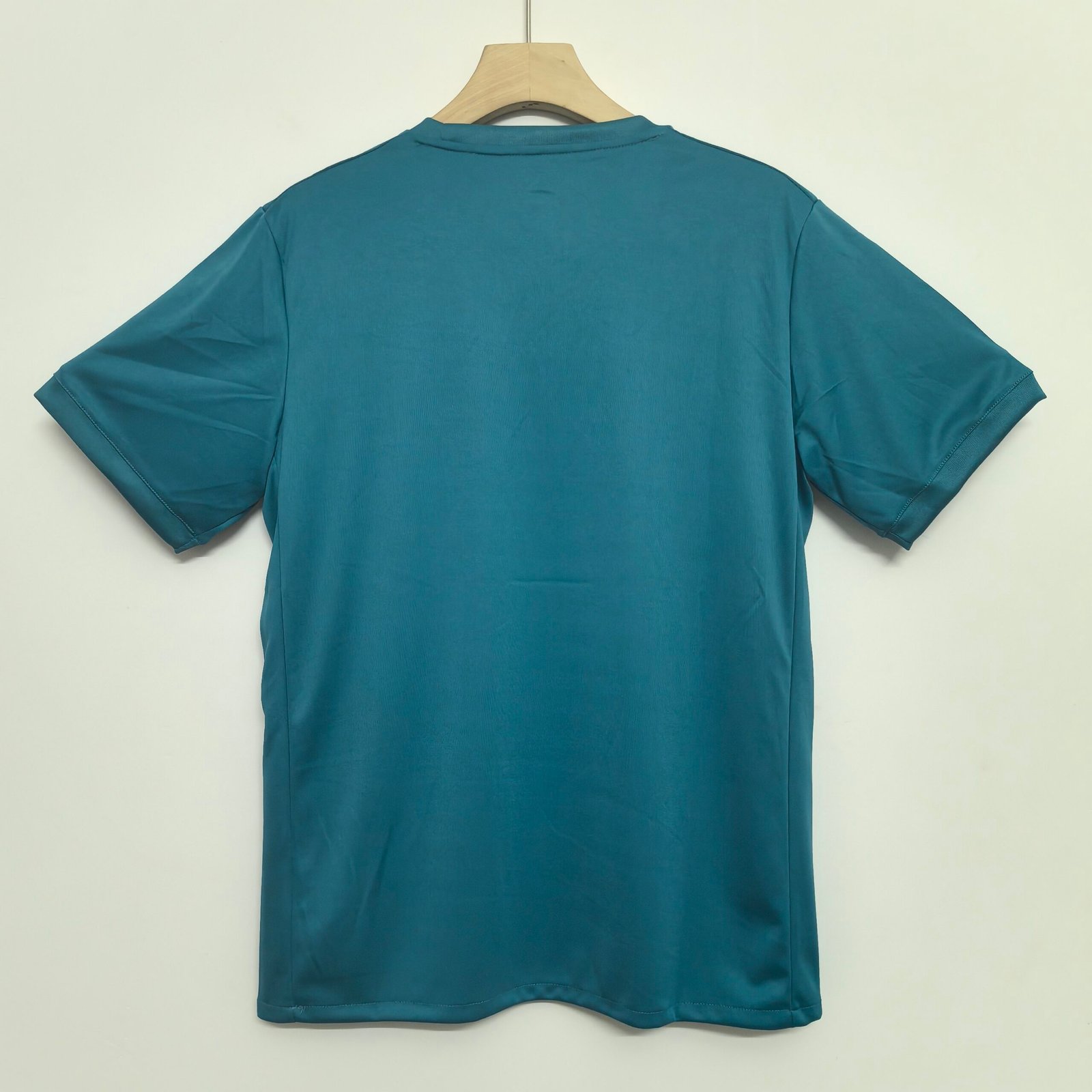 Real Madrid 2017-18 Third Kit Blue Half Sleeve- Retro Jersey - Image 6