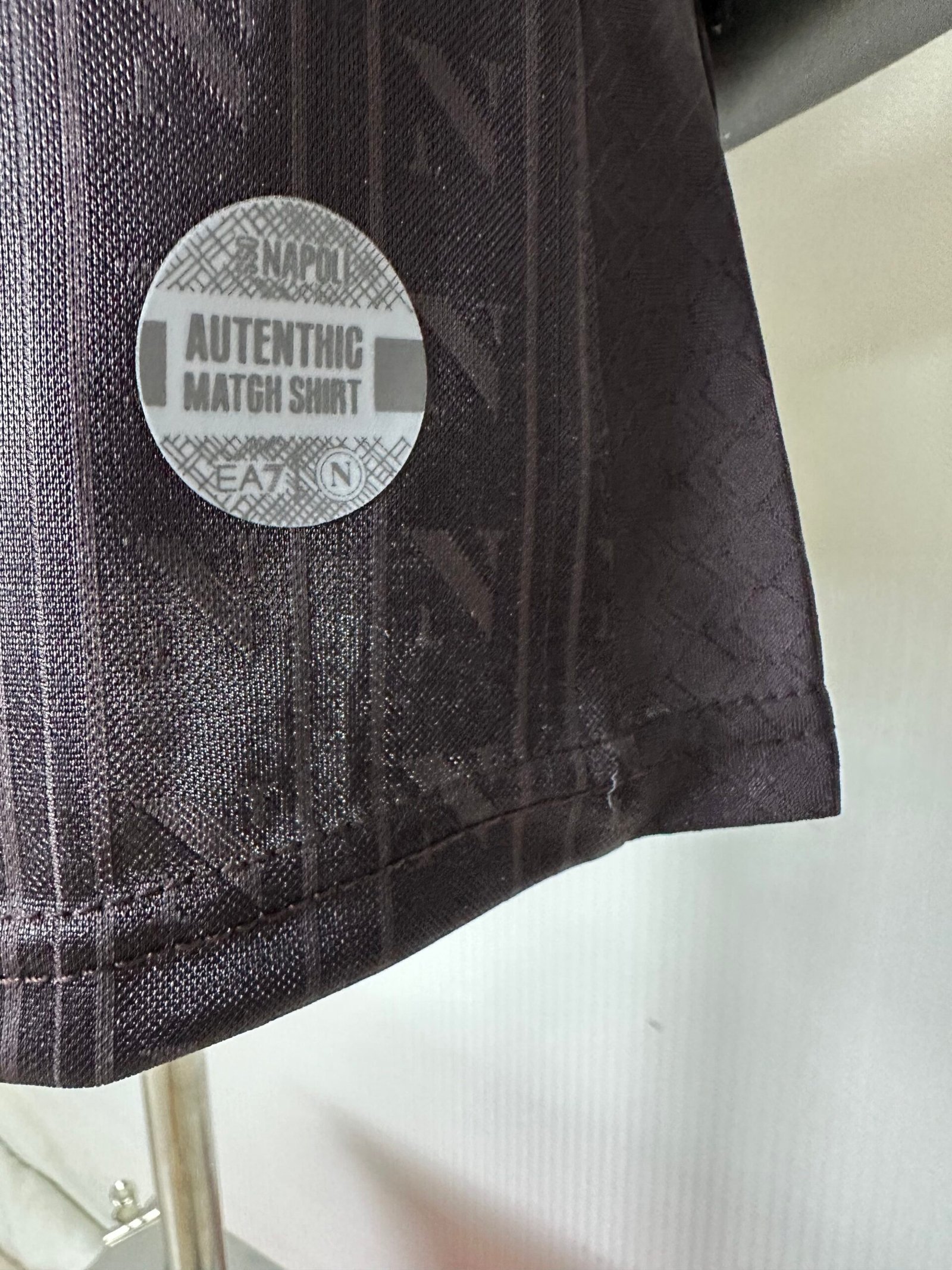 SSC Napoli 25/26 Third Kit Jersey – Player Version (Half Sleeve) - Image 7