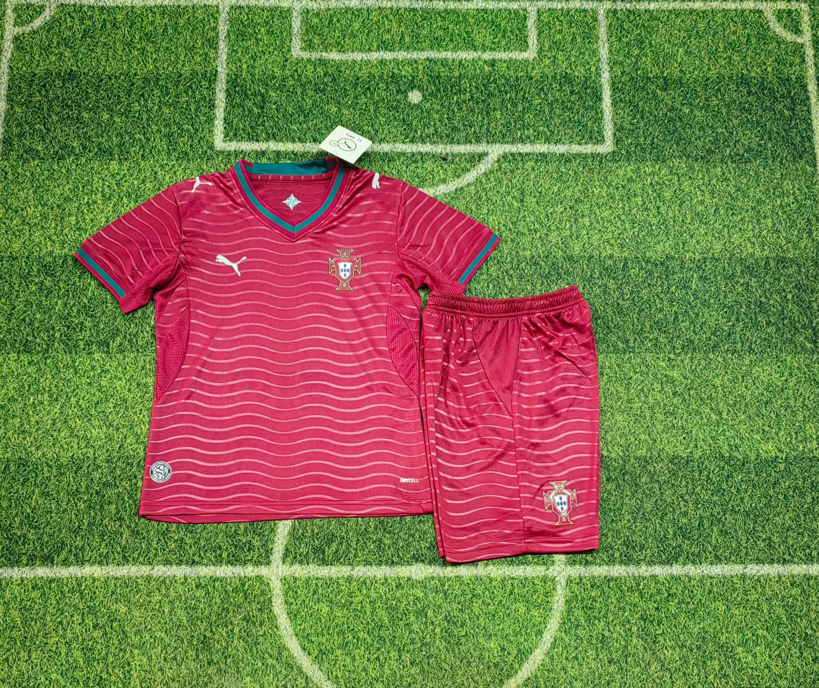 Portugal 2026 World Cup Home Kids Jersey - Image 4