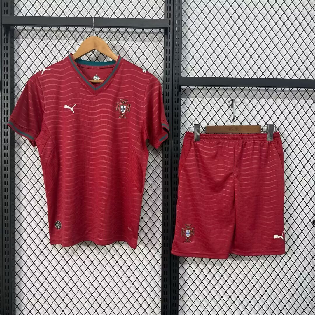 Portugal 2026 Home Kids Jersey