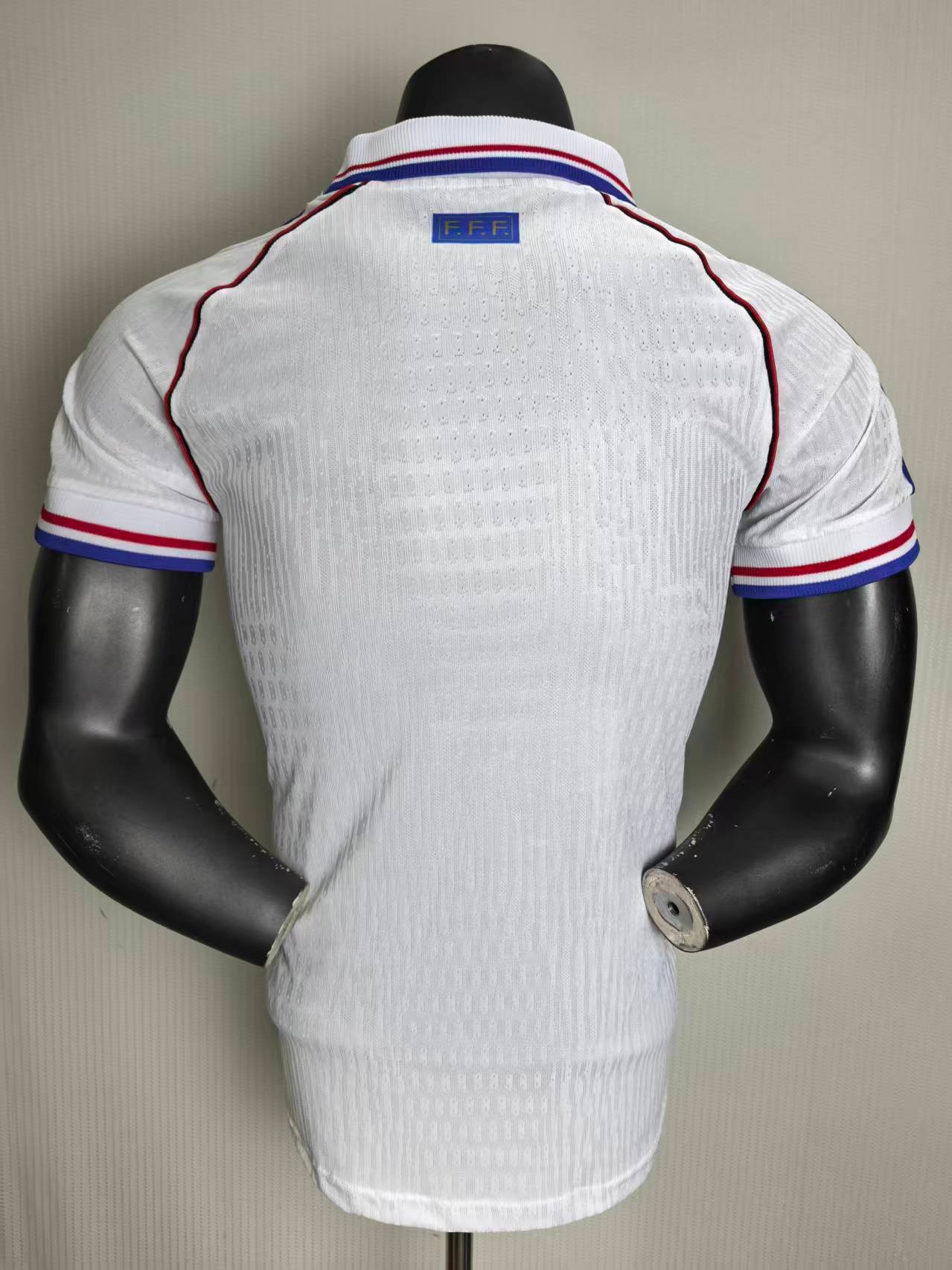 France World Cup 1998 Away Kit (Half Sleeve) - Retro Jersey - Image 10