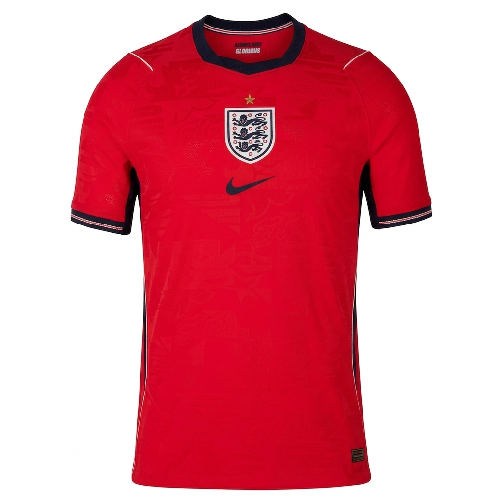 England WC26 Away Player Half Sleeve