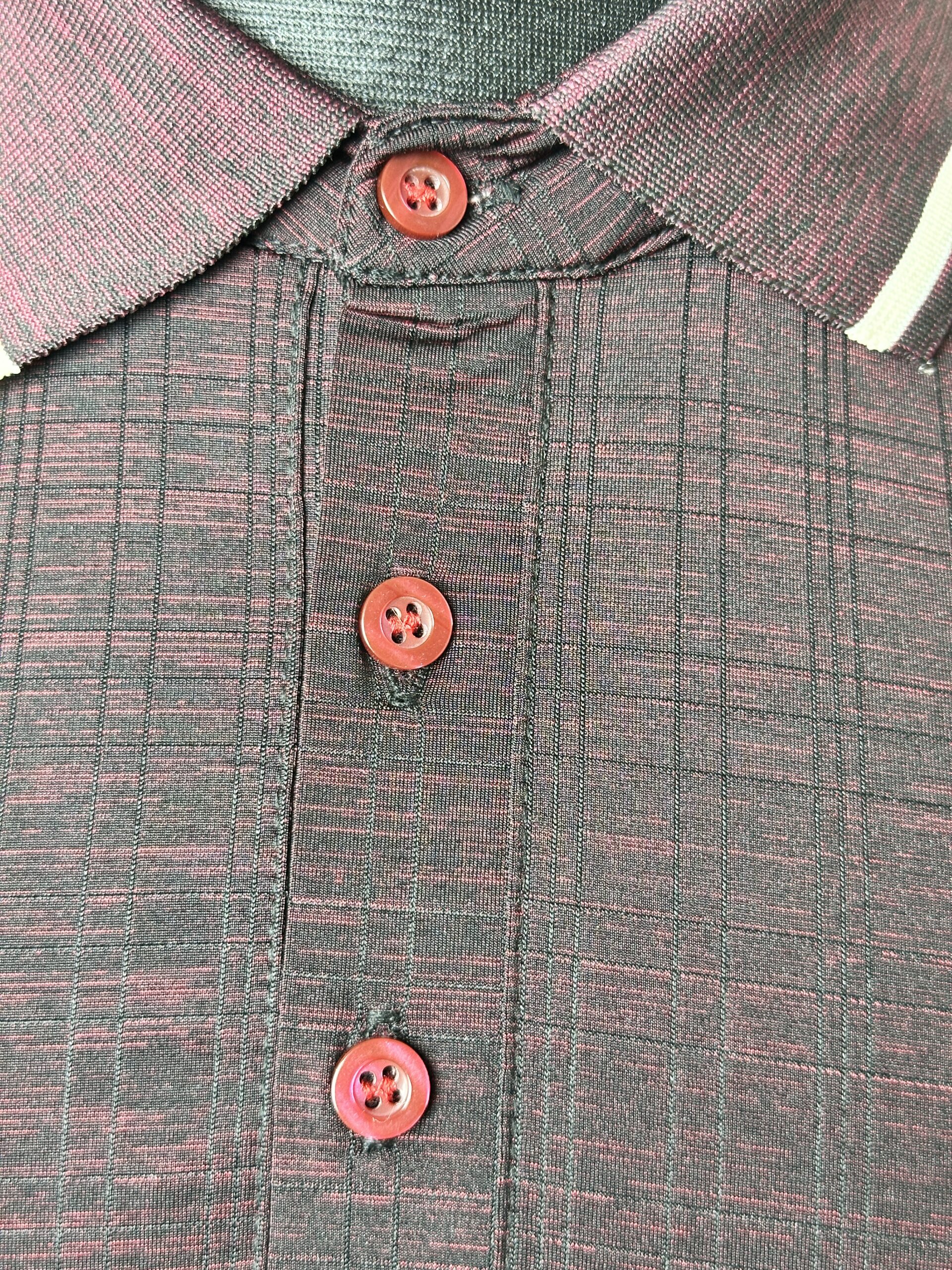 Mens Premium Burgundy Polo - Image 5