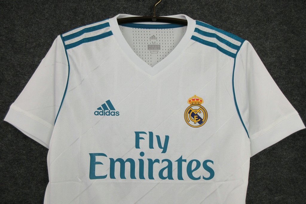 Real Madrid 17-18 Home Retro Jersey - Image 4