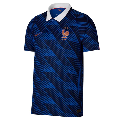 France Home Player Half Sleeve