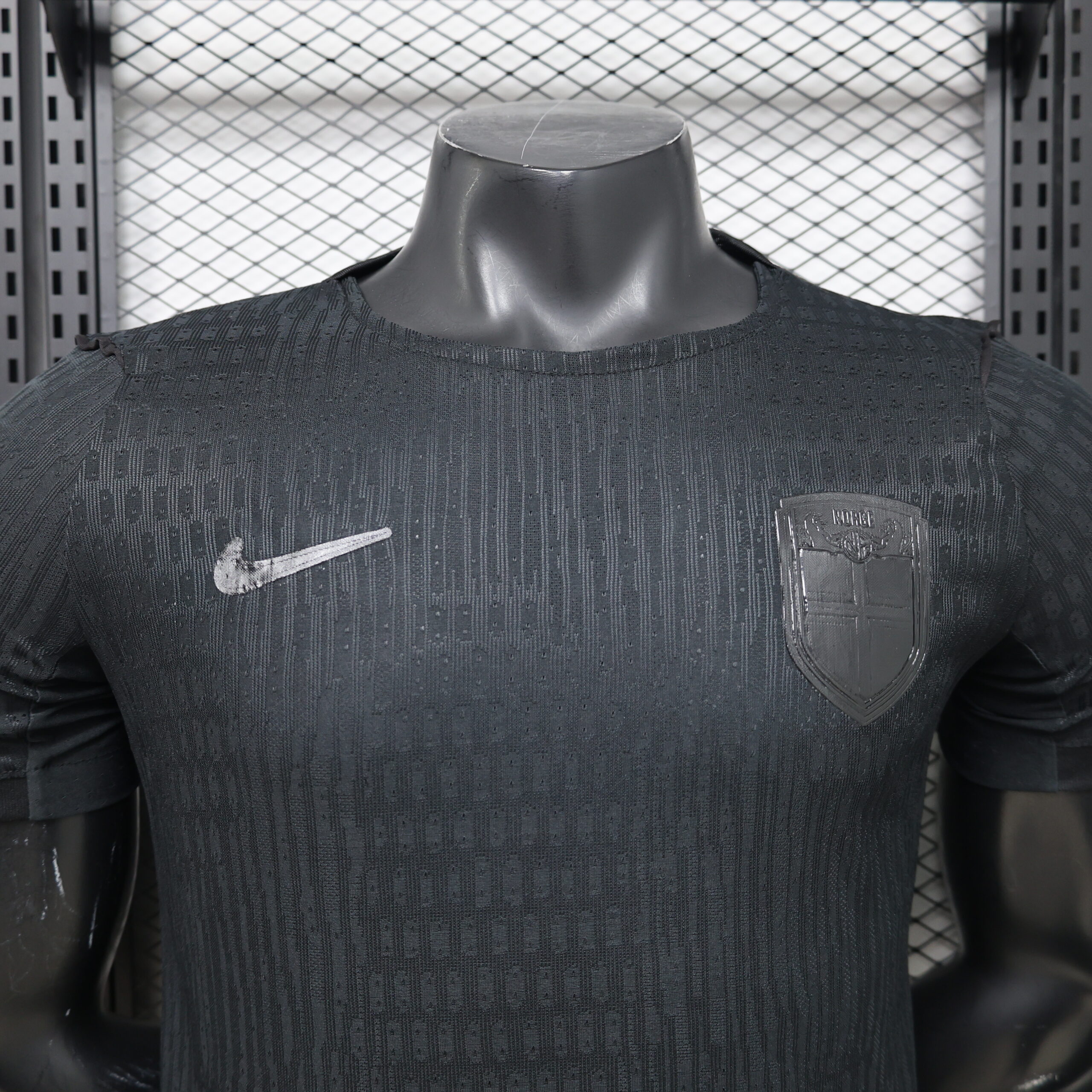 Norway WC26 Away 'Blackout' Jersey - Player Version (Half Sleeve) - Image 4