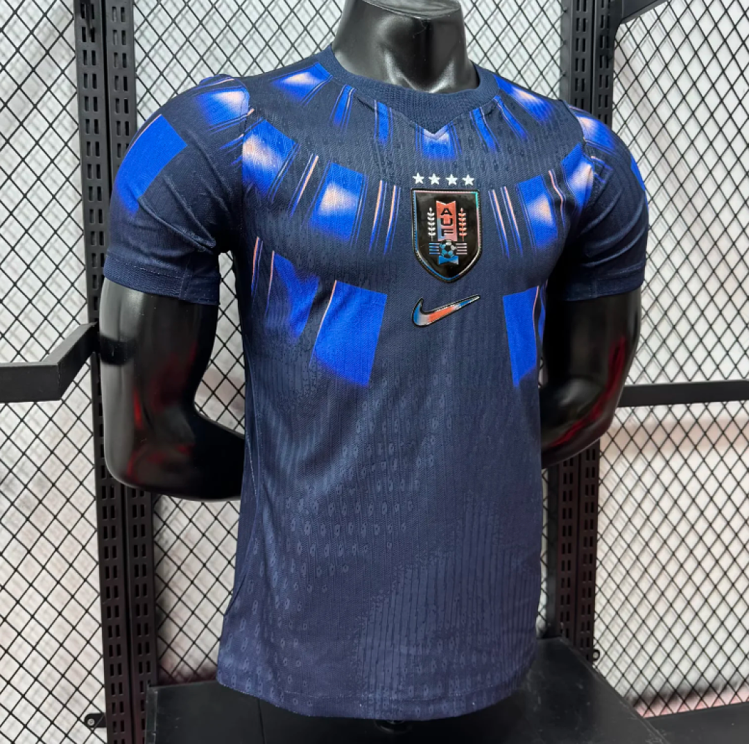Uruguay WC26 Away Jersey - Player Version (Half Sleeve) - Image 5