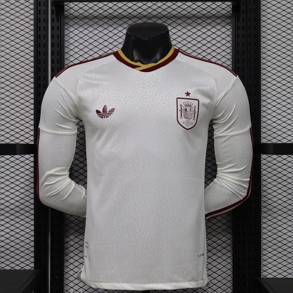 Spain Away Jersey Full Sleeve