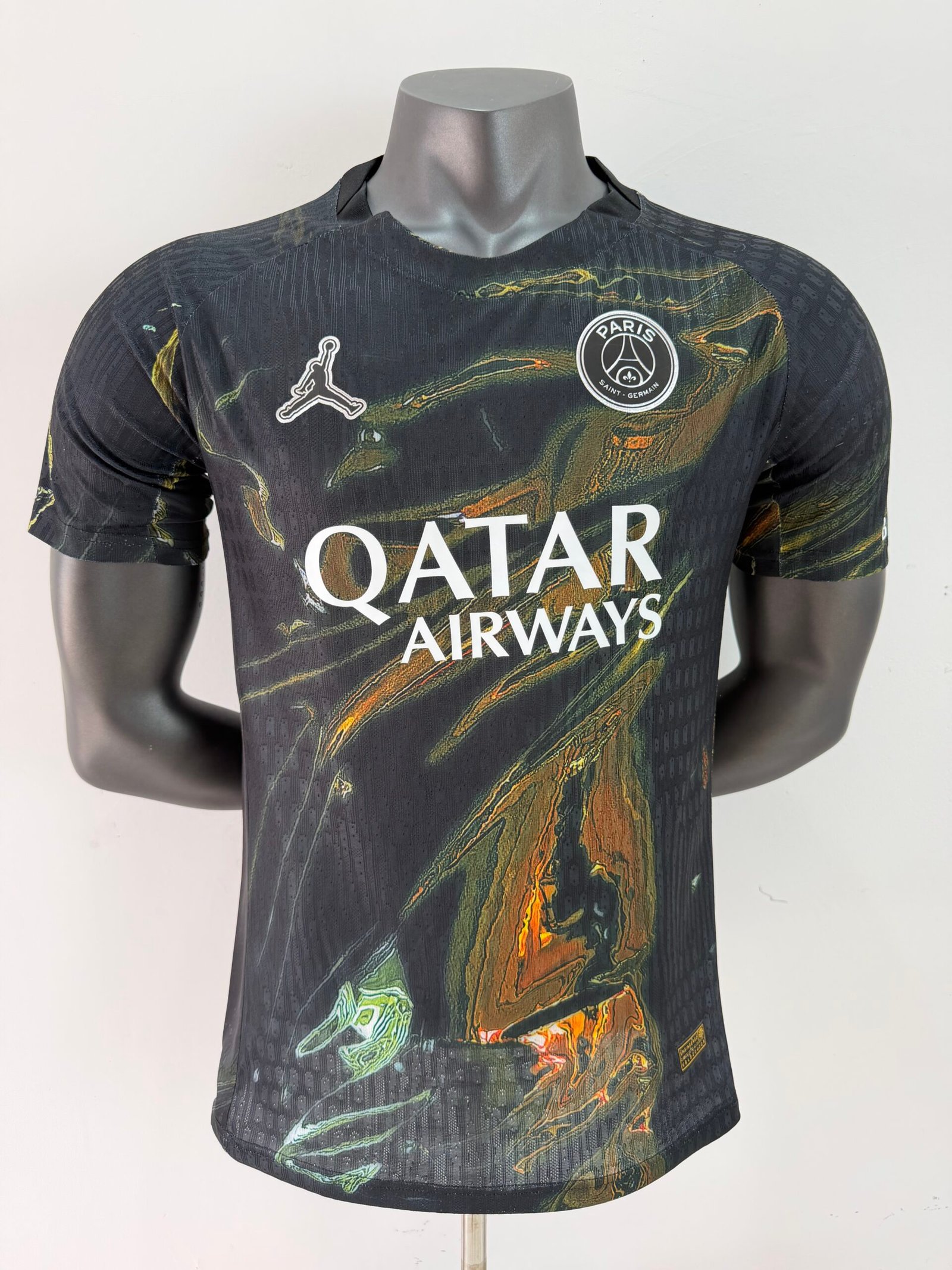 PSG 25-26 Night Edition 5th Kit- Player Version (Half Sleeve)
