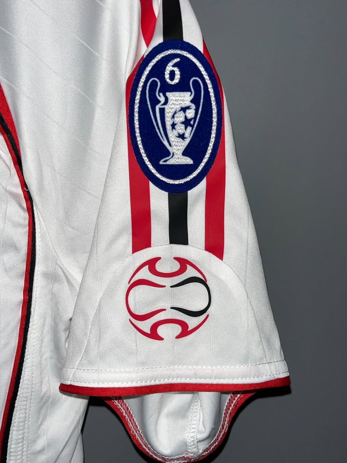 KAKA 22 AC Milan 06-07 Away Retro Half Sleeve- UCL Jersey - Image 5