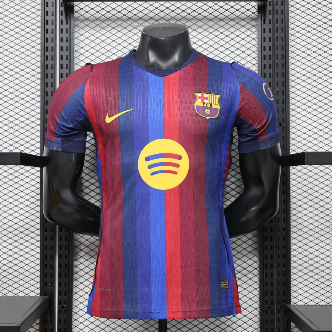 Barcelona 26-27 Home Jersey - Player Version (Half Sleeve) - Image 4