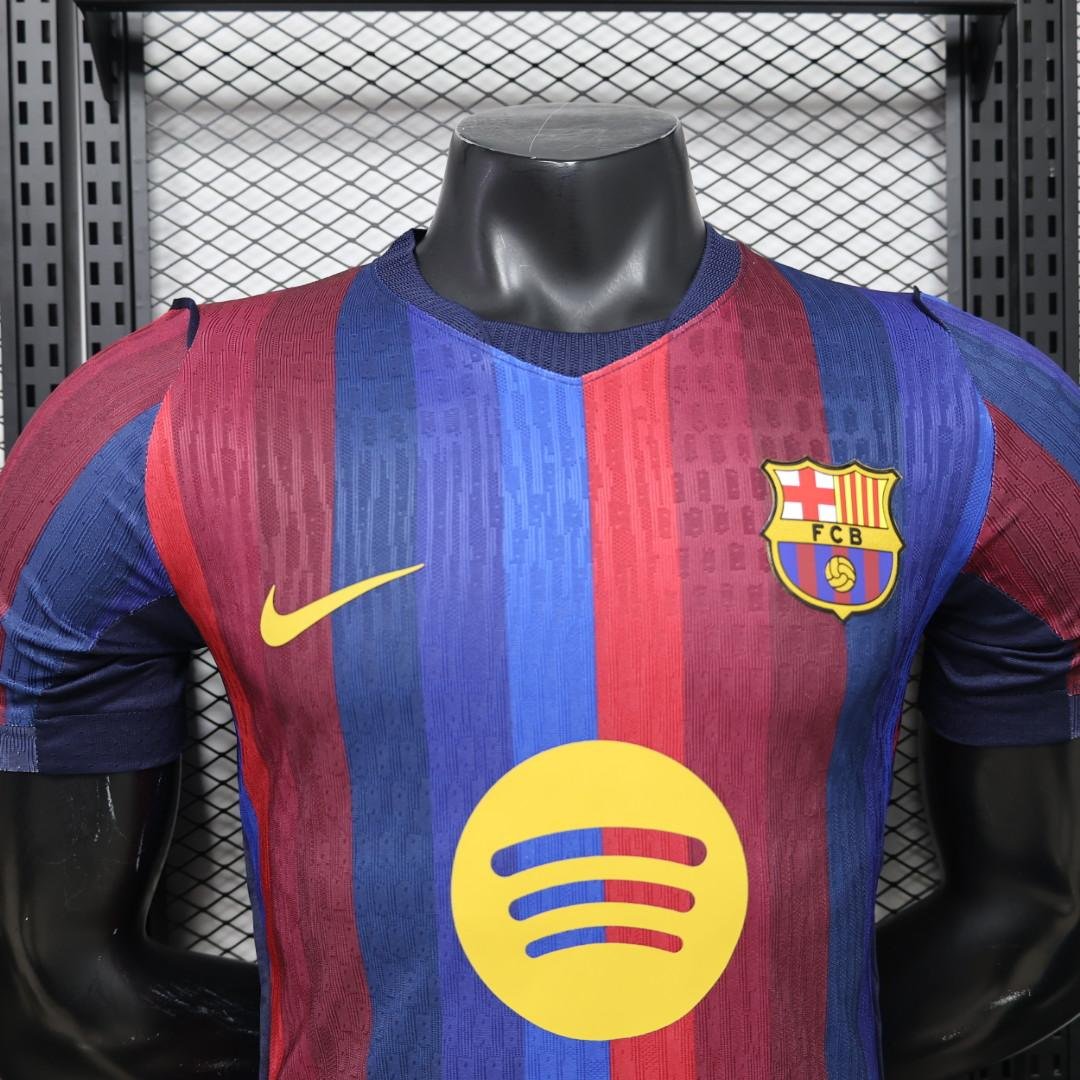 Barcelona 26-27 Home Jersey - Player Version (Half Sleeve) - Image 5