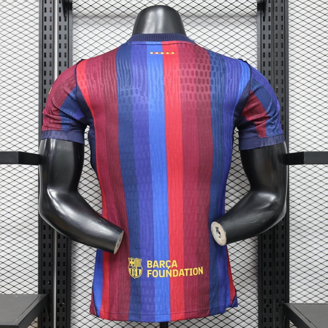 Barcelona 26-27 Home Jersey - Player Version (Half Sleeve) - Image 6