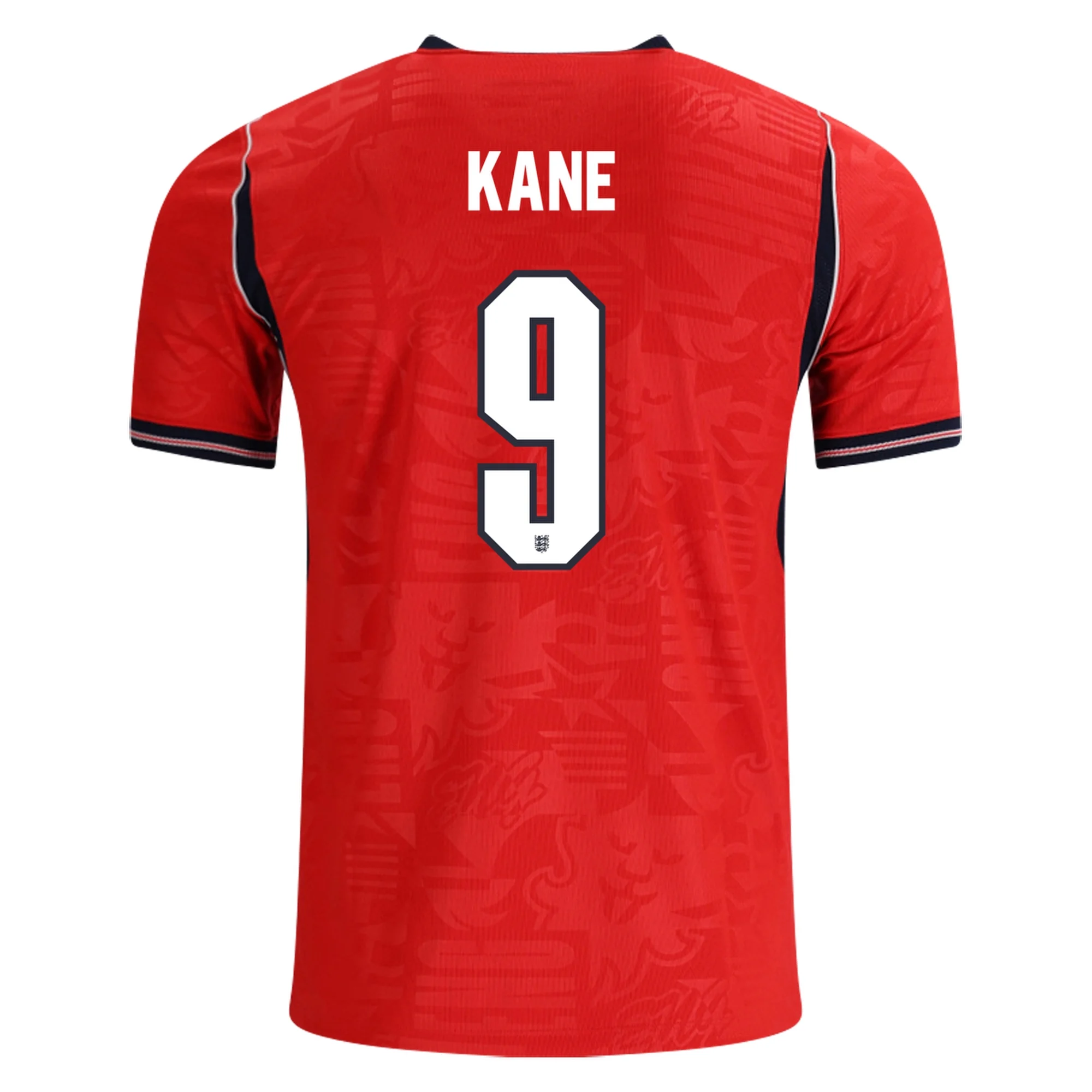 KANE 9 England Away Jersey – Player Version (Half Sleeve) - Image 2