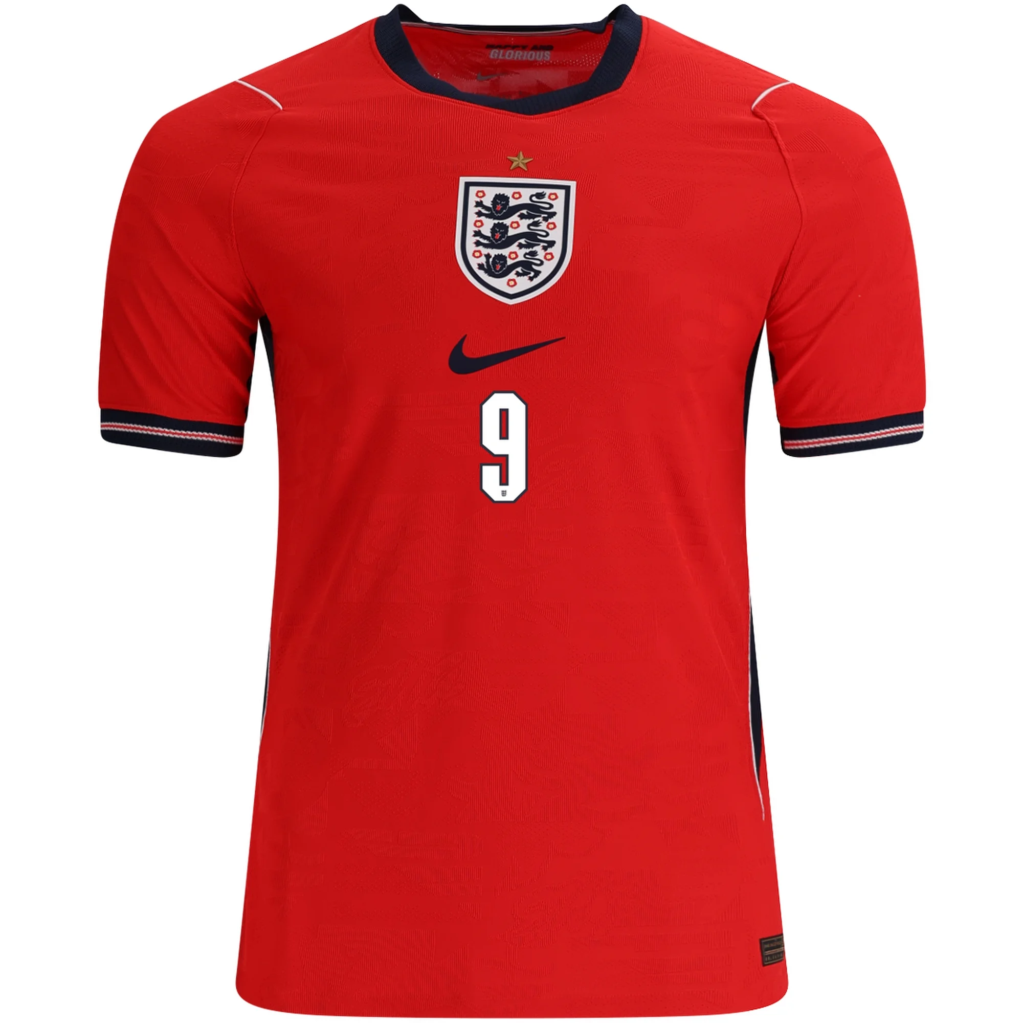 KANE 9 England Away Jersey – Player Version (Half Sleeve) - Image 3