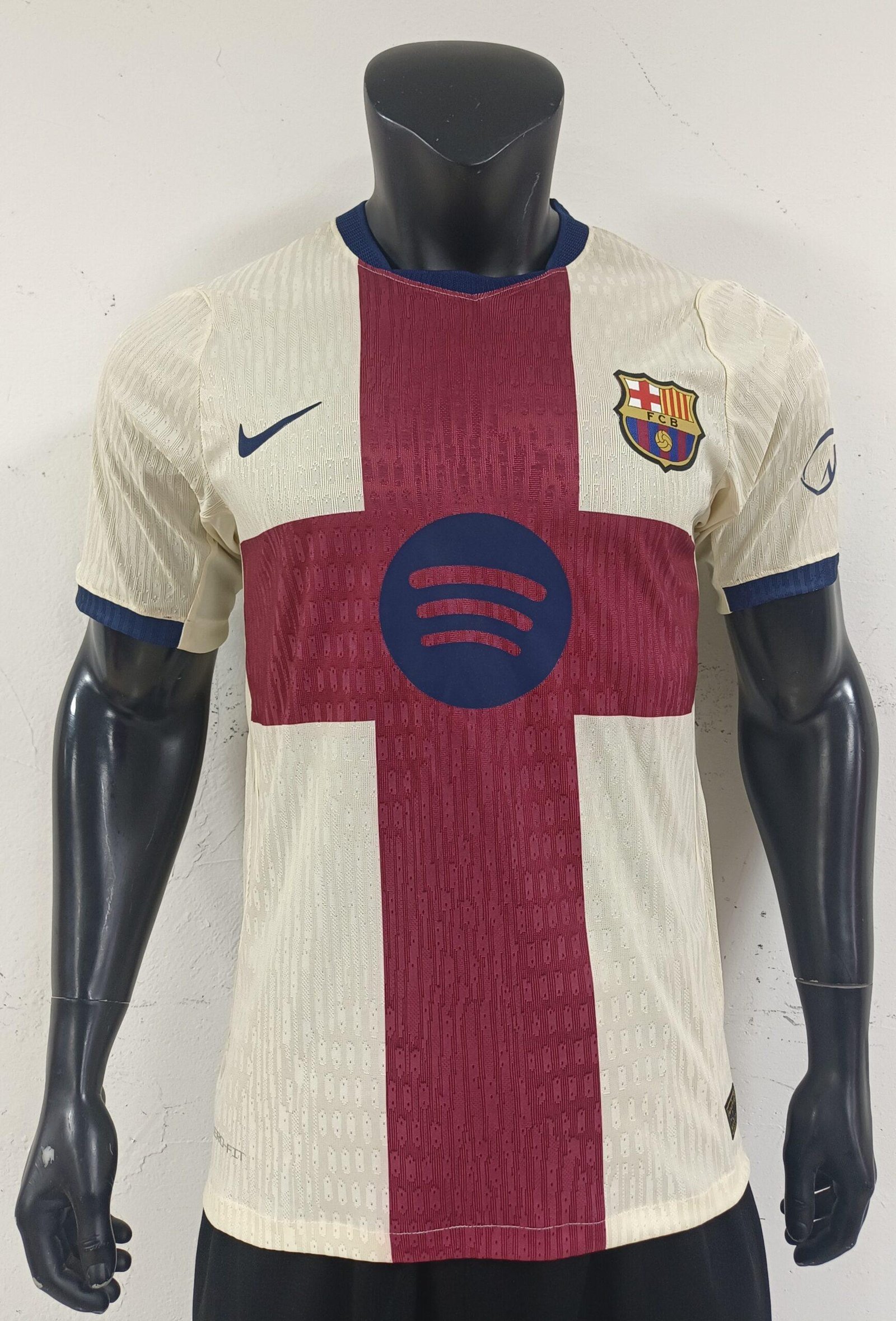 Barcelona 26-27 4th Jersey - Player Version (Half Sleeve) - Image 2