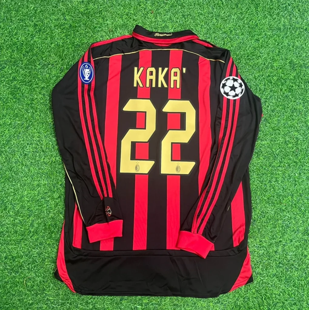 Kaka 22 AC Milan Long Sleeve Retro