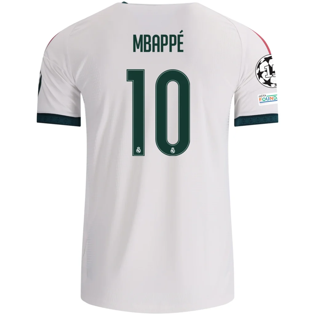 MBAPPE 10 Real Madrid Home UCL Half