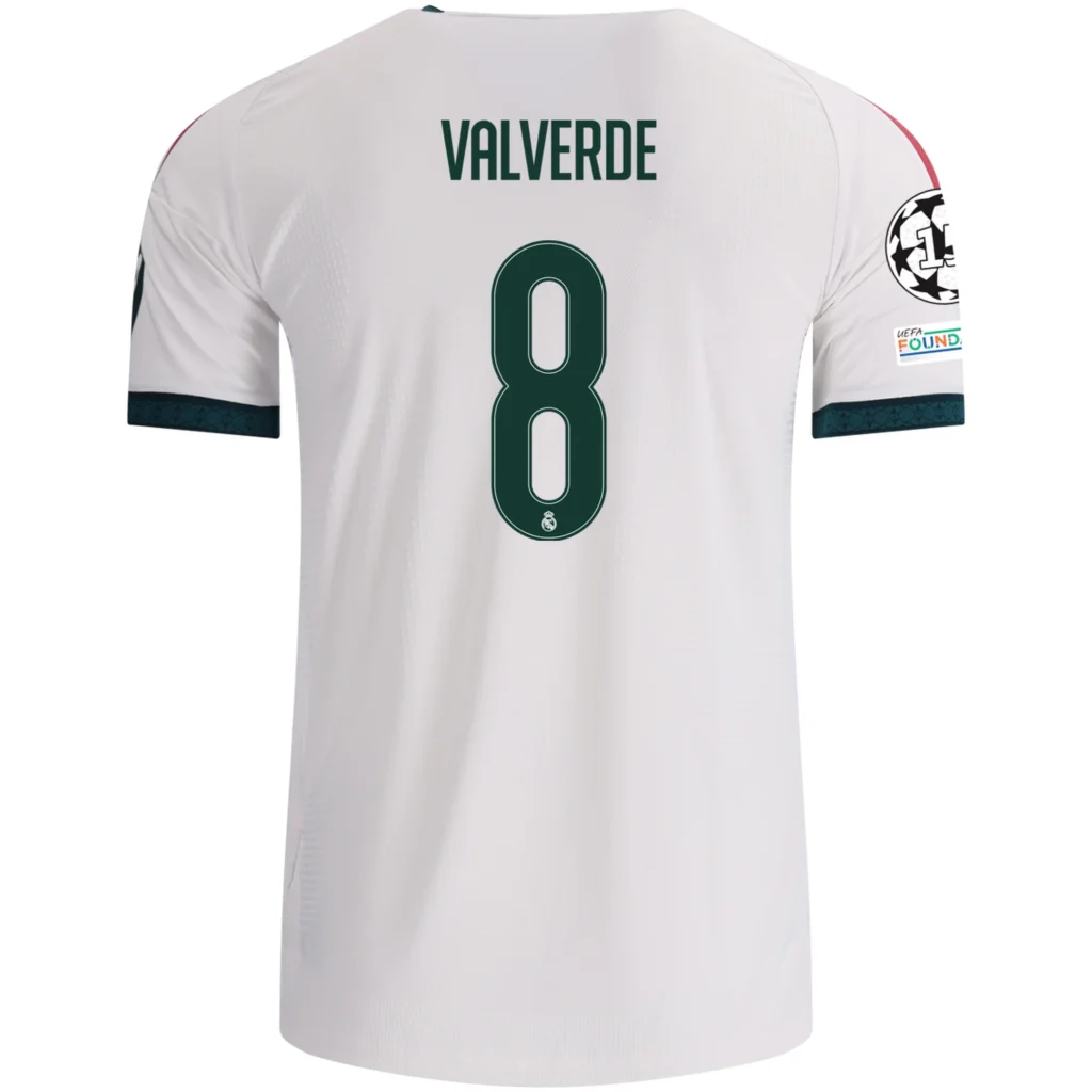 Valverde 8 Real Madrid Home UCL Half 1