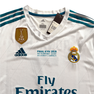 RONALDO 7 Real Madrid 17-18 Home Retro Jersey- UCL Final Edition - Image 3