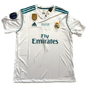 RONALDO 7 Real Madrid 17-18 Home Retro Jersey- UCL Final Edition - Image 4
